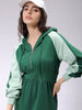 Women's Straight Regular Hooded Sweat Dress