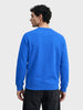 Men's Blue Regular Fit Solid Casual Sweatshirts