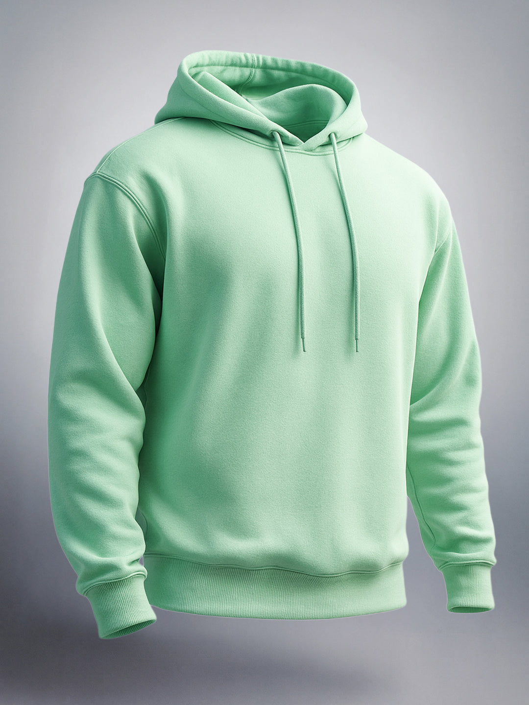 Men's Cool Matcha Oversized Fit Solid Casual Sweat Shirt