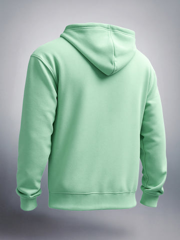 Men's Cool Matcha Oversized Fit Solid Casual Sweat Shirt