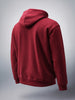 Men's Cranberry Oversized Fit Solid Casual Sweatshirts