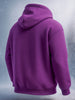 Men's Purple Haze Relaxed Fit Solid Casual Sweat Shirt
