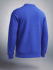 Men's Galactic Cobalt Regular Fit Textured Casual Sweat Shirt