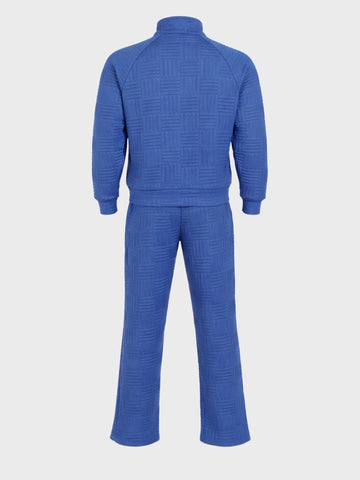 Men's Blue Relaxed Fit  Casual Coordinates