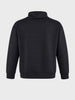 Men's Black Relaxed Fit Solid Street Wear Sweatshirts