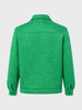 Men's Green Regular Fit Casual Solid Shacket