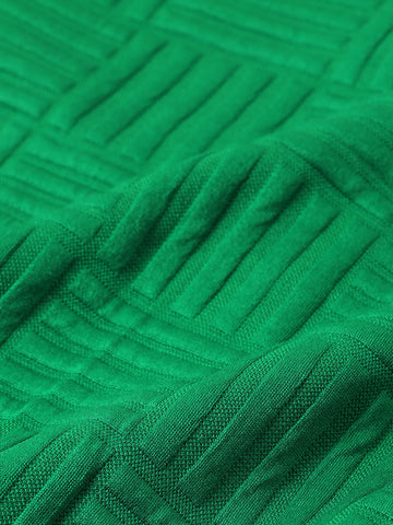 Men's Green Regular Fit Casual Solid Shacket