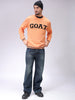 Men's Relaxed Fit Typographic Crew Neck Sweater