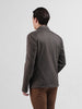 Men's Brown Regular Fit Printed Casual Blazer