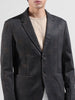 Men's Brown Regular Fit Checked Casual Blazer