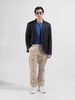 Men's Multicolor Regular Fit Checked Casual Blazer