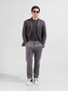 Men's Red Regular Fit Printed Casual Blazer