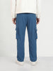 Men's Blue Relaxed Fit  Casual Joggers