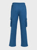 Men's Blue Relaxed Fit  Casual Joggers