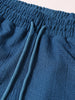 Men's Blue Relaxed Fit  Casual Joggers