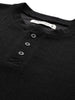 Men's Black Relaxed Fit Textured Street Sweatshirt
