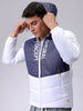 Men's Black Slim Fit Graphic Printed Hooded Jacket