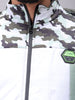 Men's Slim Fit Camouflage Hooded Puffer Jacket