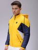 Men's Slim Fit Mix & Match Hooded Puffer Jacket