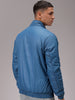 Men's Lavender Slim Fit Solid Jacket