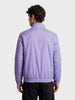 Men's Purple Slim Fit Solid Casual Jacket