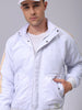 Men's Slim Fit Solid Zipperper Quilted Jacket