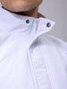 Men's Slim Fit Solid Zipperper Quilted Jacket
