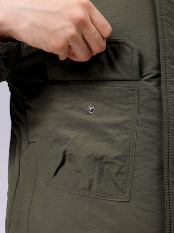 Men's Slim Fit Solid Zipperper Quilted Jacket