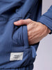 Men's Slim Fit Solid High Neck Puffer Jacket