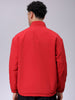 Men's Slim Fit Solid Zipperper Quilted Jacket