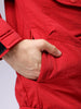 Men's Slim Fit Solid Zipperper Quilted Jacket