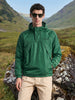 Men's Green Slim Fit Solid Casual Jacket
