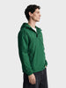 Men's Green Slim Fit Solid Casual Jacket