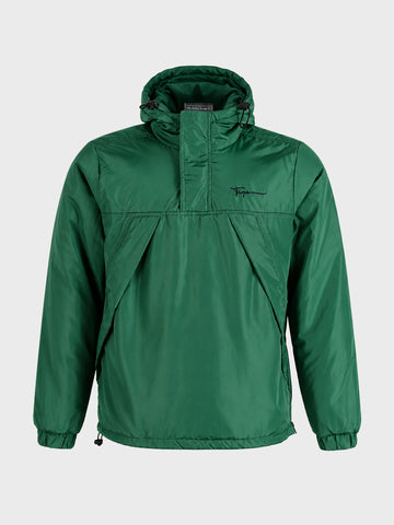 Men's Green Slim Fit Solid Casual Jacket