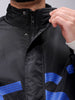 Men's Slim Fit Graphic Print High Neck Puffer Jacket