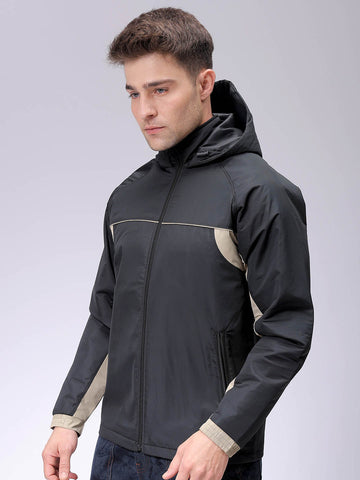 Men's Black Slim Fit Jacket