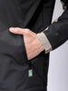 Men's Black Slim Fit Jacket