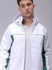 Men's White Slim Fit Jacket