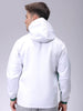 Men's White Slim Fit Jacket