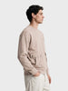 Men's Chalk Relaxed Fit Solid Street Wear Sweatshirts