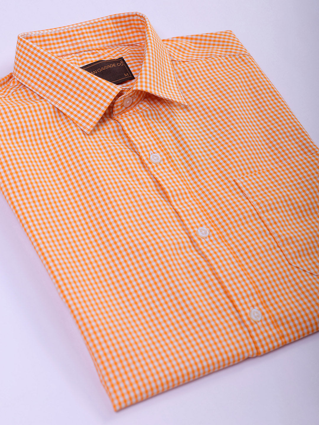 Shop Men's Checked Slim Fit Formal Shirt Online.