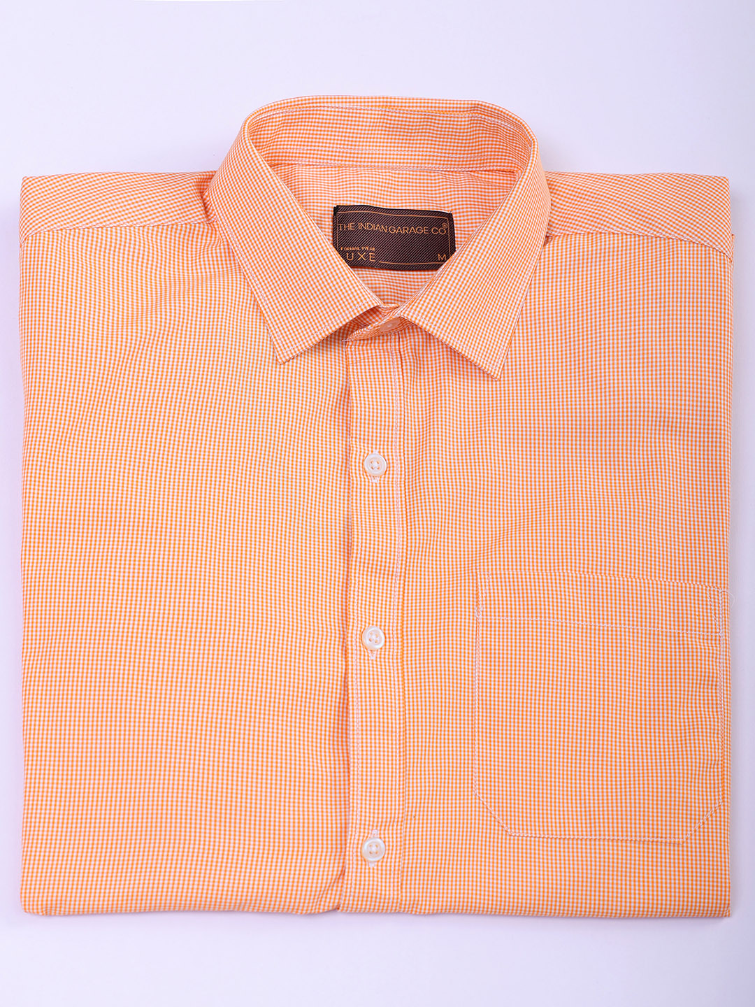 Shop Men's Checked Slim Fit Formal Shirt Online.