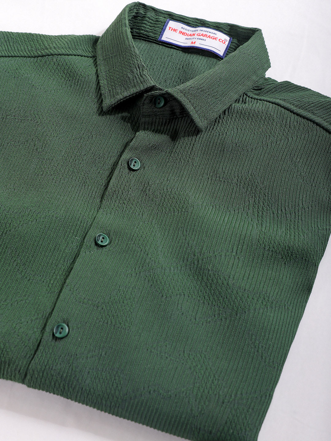 Shop Men's Textured Slim Fit Resortwear Shirt Online.