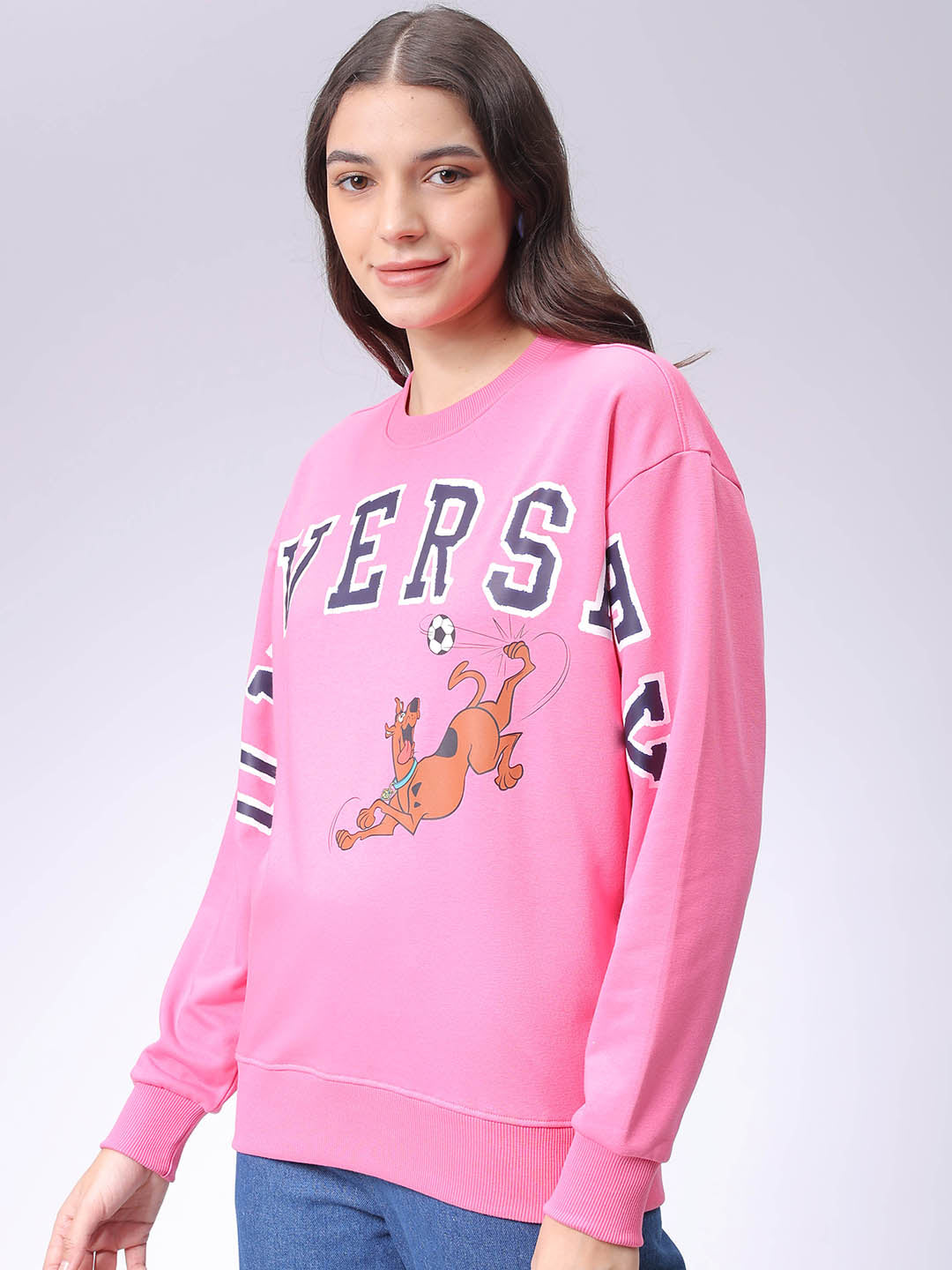 Women's Boxy Scooby Doo Oversized Sweatshirt