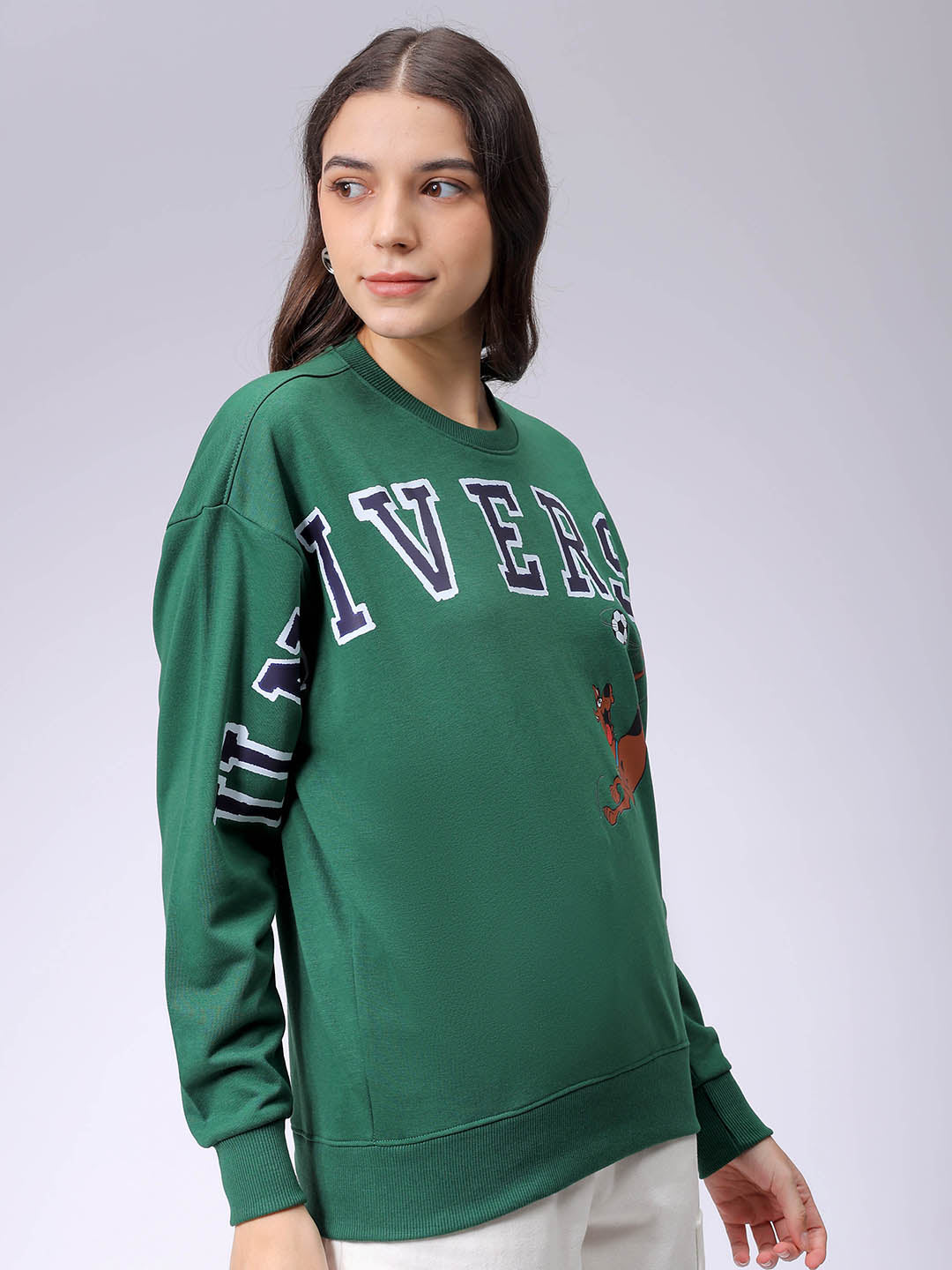 Women's Boxy Scooby Doo Oversized Sweatshirt