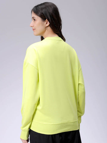 Women's Boxy Graphic Oversized Sweatshirt