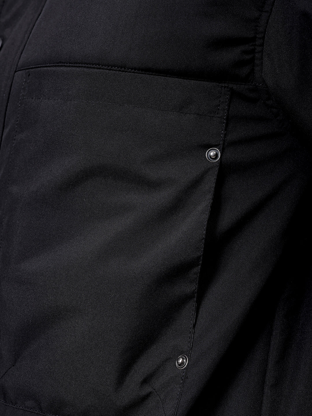 Men's Slim Fit Solid Zipperper Quilted Jacket