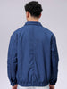 Men's Slim Fit Solid Zipperper Quilted Jacket