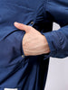 Men's Slim Fit Solid Zipperper Quilted Jacket