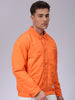 Men's Slim Fit Solid Zipperper Quilted Jacket